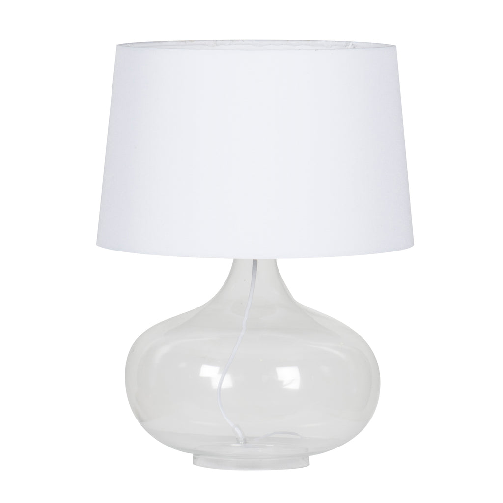 Emery Table Lamp Clear Glass