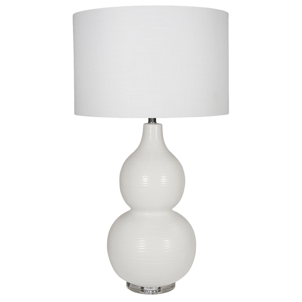 Lisbon Table Lamp White