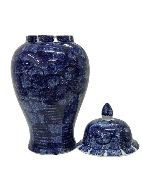 Ginger Jar Tall Blue