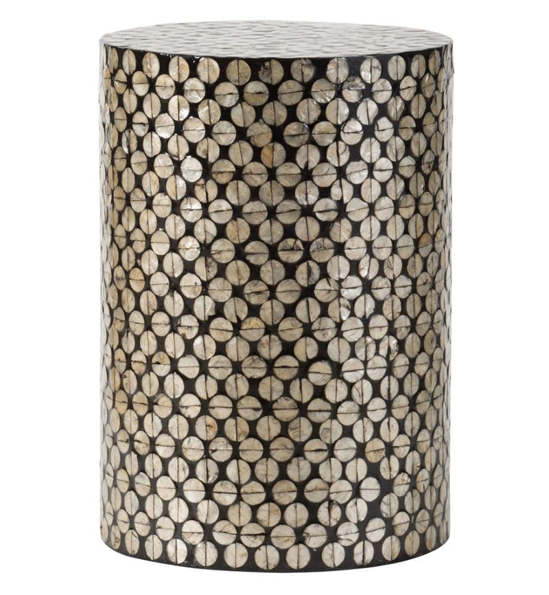 Brazil Round Side Table Pearl Shell