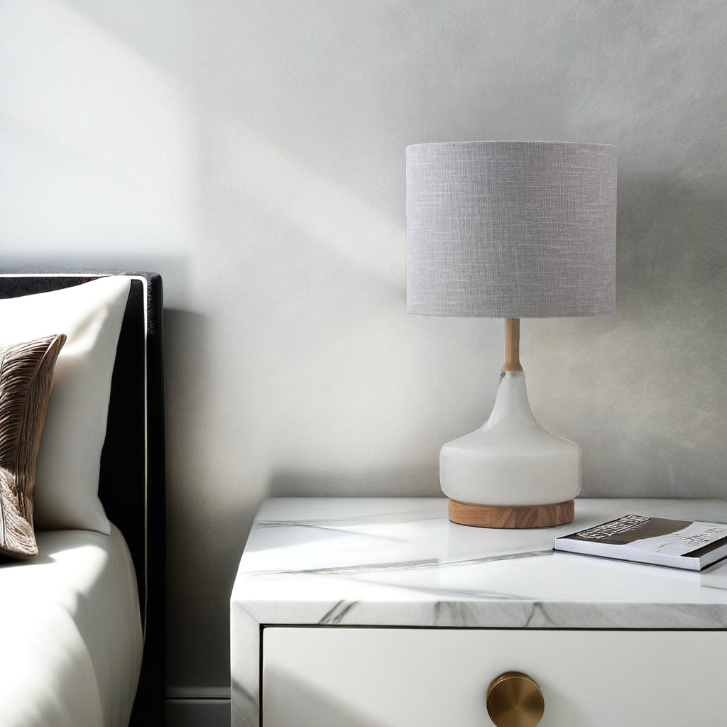 Zeally Table Lamp White