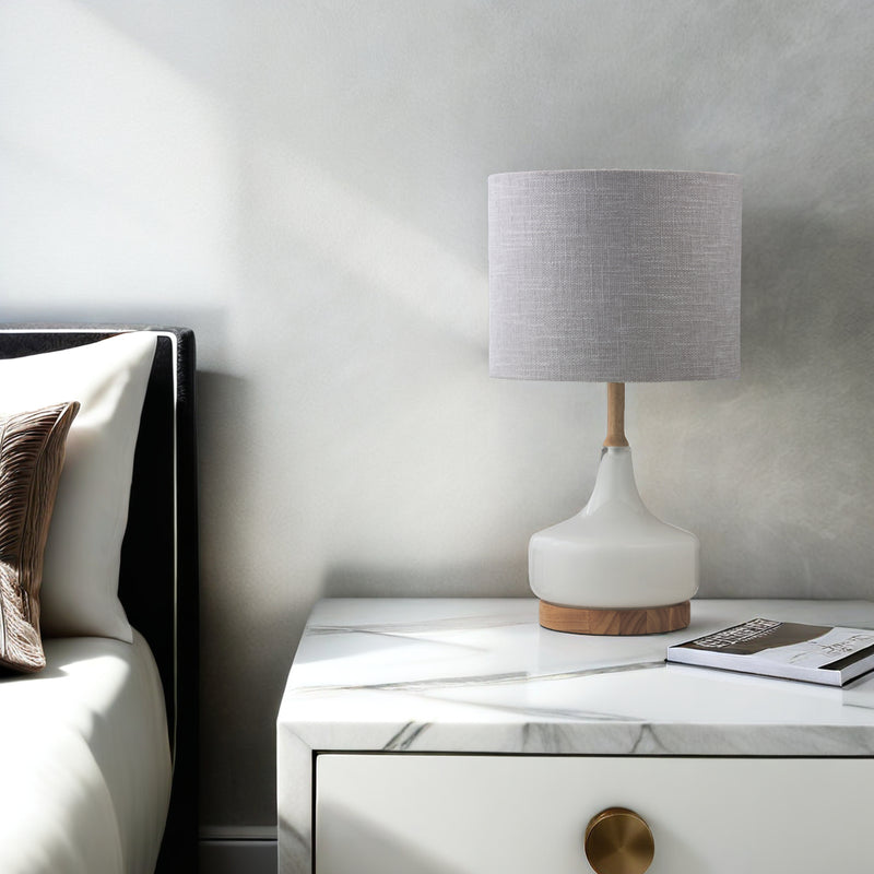 Zeally Table Lamp White