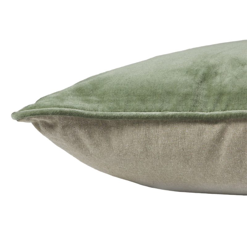 Lux Square 50cm Velvet Cushion Pistachio Set of 2