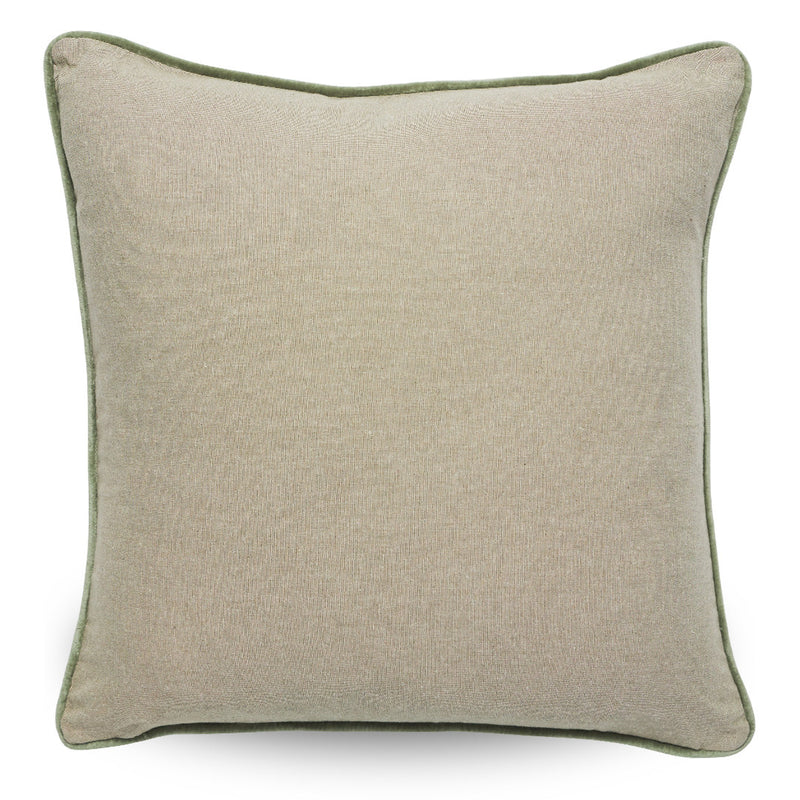 Lux Square 50cm Velvet Cushion Pistachio Set of 2