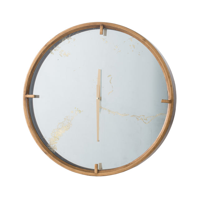Baltimore Wall Clock Brass-Bibilo