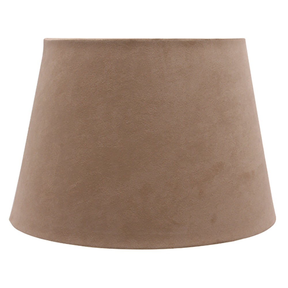 Shade for Table Lamp - Caramel Suede-Bibilo