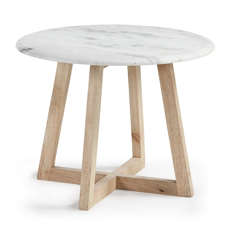 Hellas Side Table Marble-Bibilo