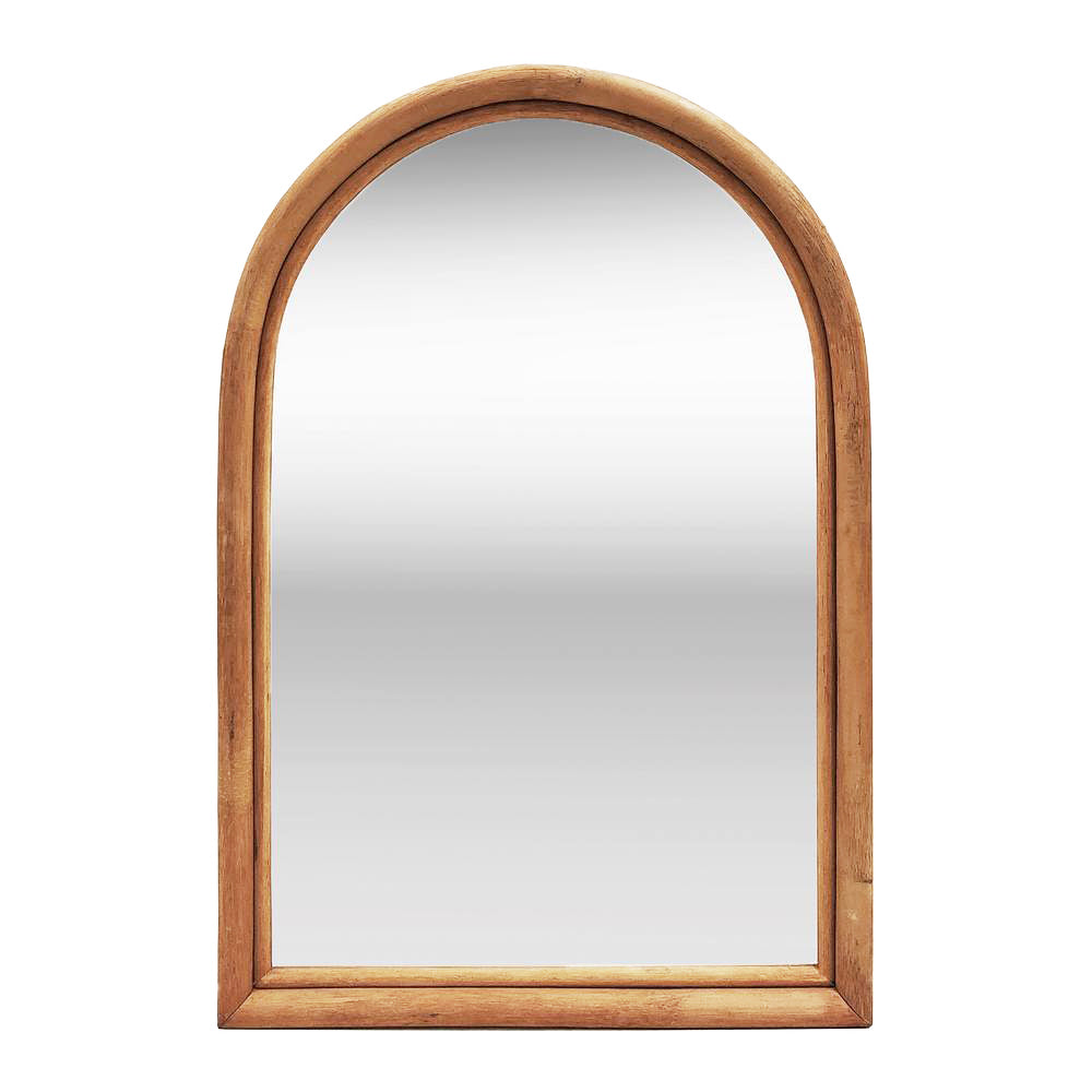 Karmen Arched Mirror Natural-Bibilo