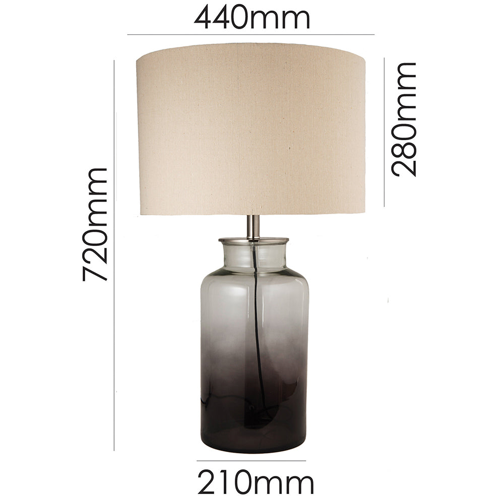 Haize Table Lamp Linen-Bibilo