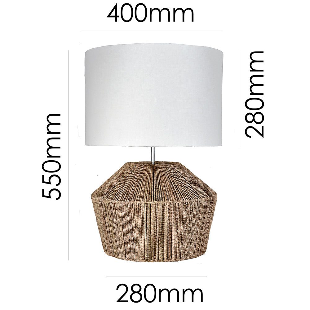 Sands Table Lamp Natural-Bibilo