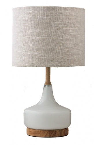 Zeally Table Lamp White-Bibilo