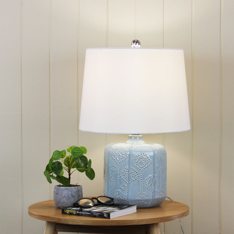 Bindi Table Lamp Blue-Bibilo