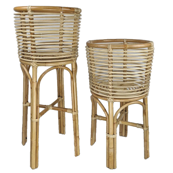 Byron Plant Stand Large Natural-Bibilo