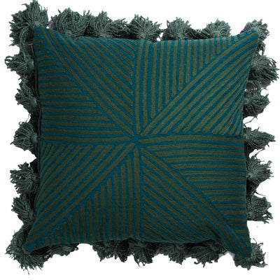 Greenmarket Square 50cm Cushion Cover Moss Set of 2-Bibilo