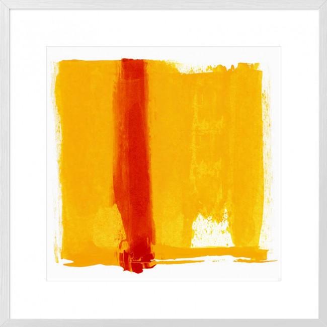 Orange Streak Framed Print-Bibilo