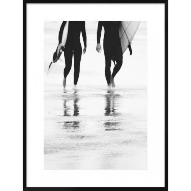 Surf I Framed Print-Bibilo